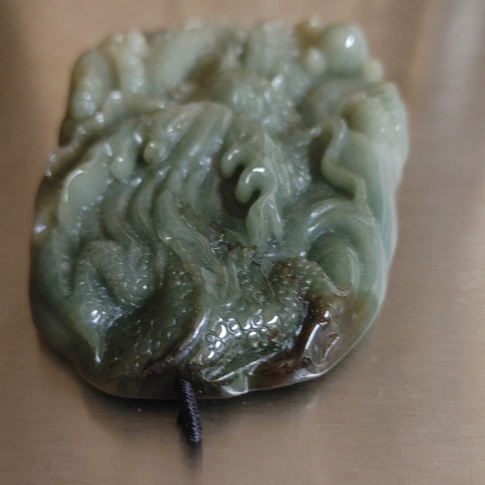 Jadeite Large Fire Breathing Dragon - Picture 8 of 17